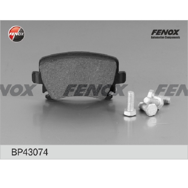 Колодки торм. зад. FENOX BP43074 AUDI A4-6 04-14, Passat 05-14, Golf V, Octavia I-II