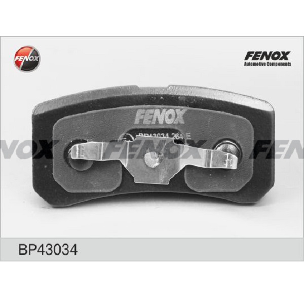 Колодки торм. зад. FENOX BP43034 ASX 10-, Outlender II, Citroen C4 12-, Peugeot 4007
