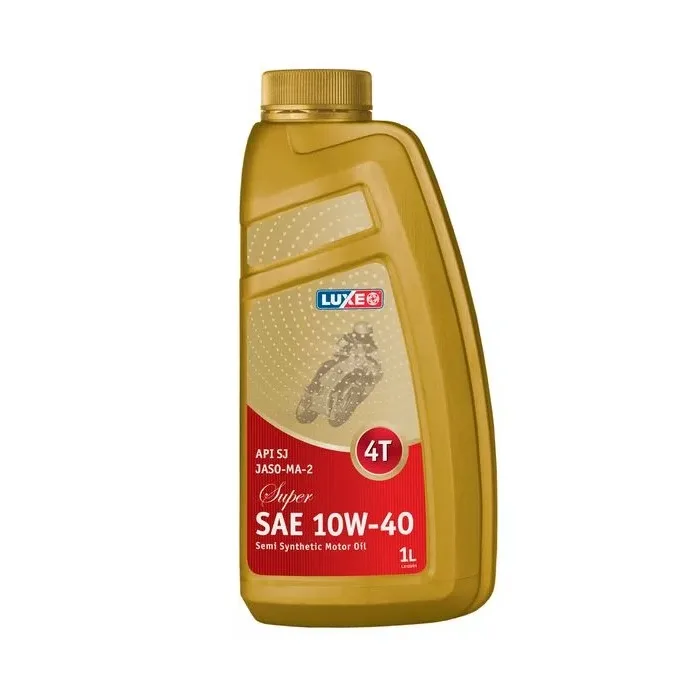 Масло моторное Люксоил Мото 4T 10W40 JASO-MA-2 Super 1л. п/с