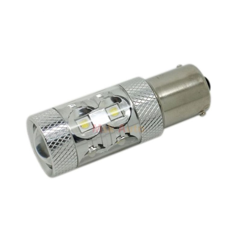 яЛампа диодная 10-30V P21W цоколь 1156-10*5 STARLED 8G white (мега-яркая) кт. - 2шт.