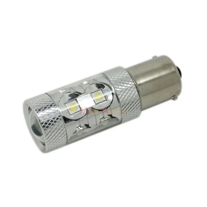 яЛампа диодная 10-30V P21W цоколь 1156-10*5 STARLED 8G white (мега-яркая) кт. - 2шт.