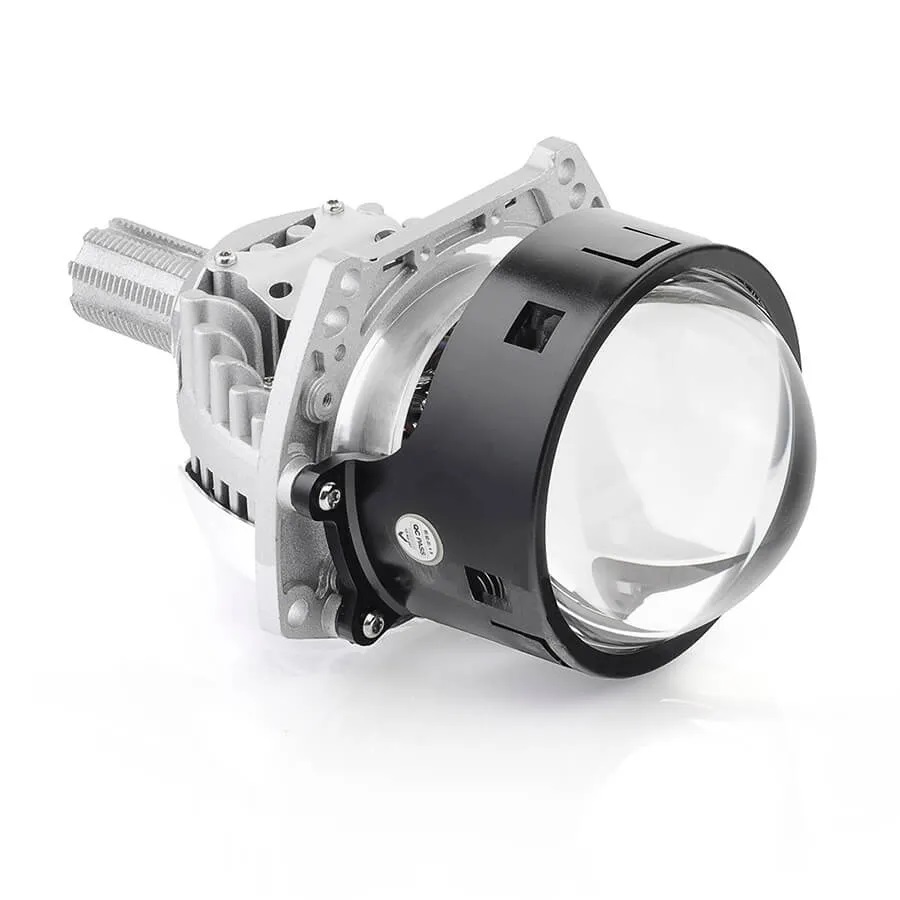 Bi-LED линзы с лазером ElectroKot 12В Y30 5500К съемная ножка 3.0 дюйма 3R 2шт