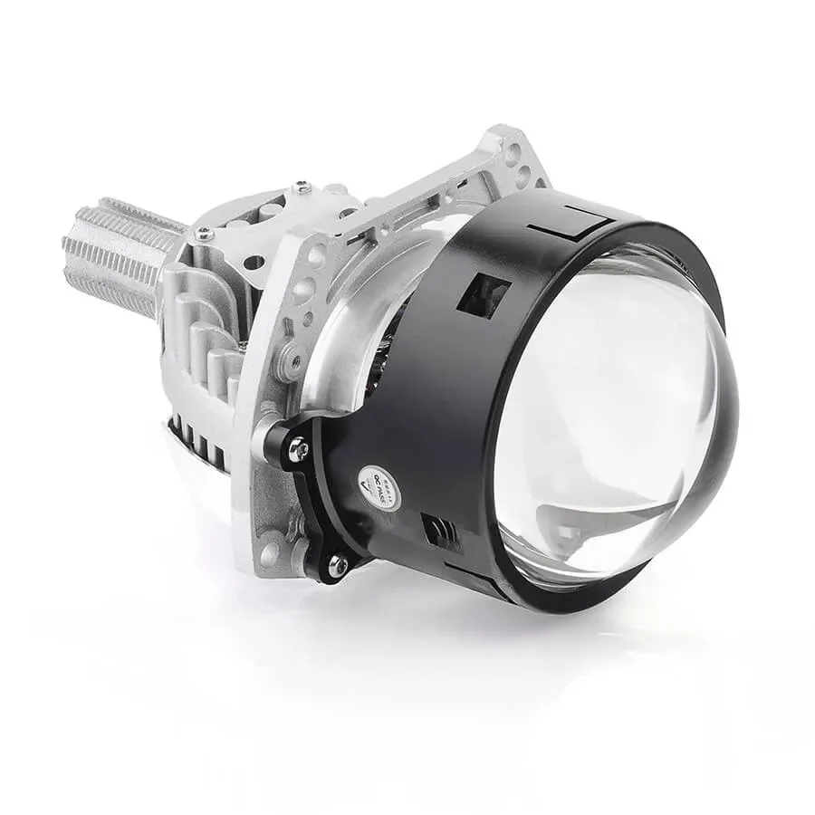 Bi-LED линзы с лазером ElectroKot 12В Y30 5500К съемная ножка 3.0 дюйма 3R 2шт