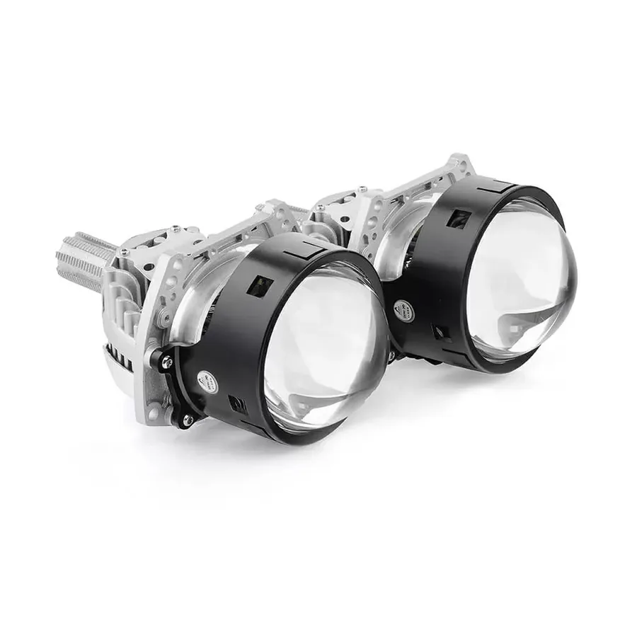 Bi-LED линзы с лазером ElectroKot 12В Y30 5500К съемная ножка 3.0 дюйма 3R 2шт