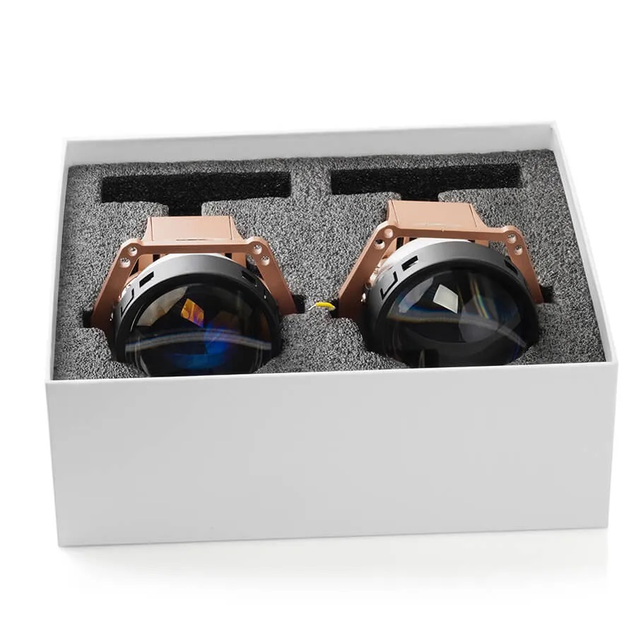 Bi-LED линзы для авто ElectroKot X17 3 дюйма 5500K 3R комплект 2шт