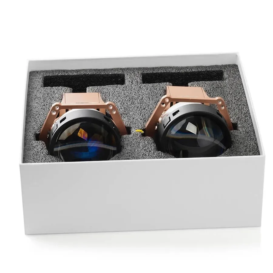 Bi-LED линзы для авто ElectroKot X17 3 дюйма 5500K 3R комплект 2шт