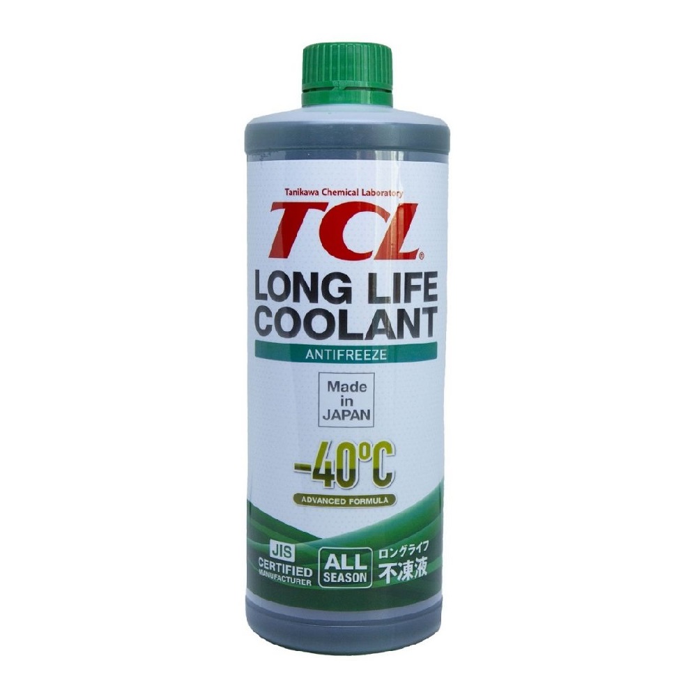 АНТИФРИЗ TCL LLC -40C зеленый, 1 л LLC33138