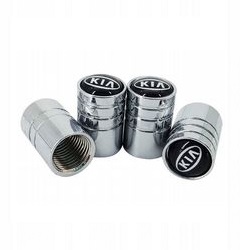 Колпачки на ниппель с логотипом KIA 4шт