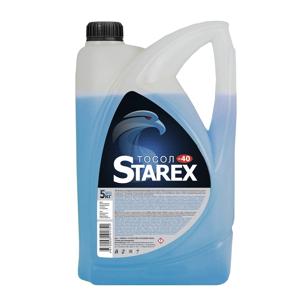 Тосол STAREX -40 5кг.