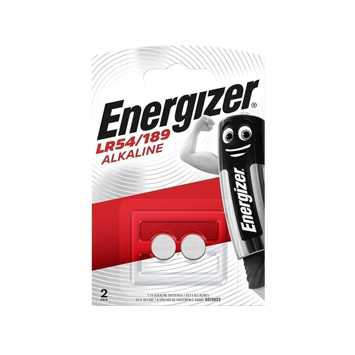 Батарейка ENERGIZER Alkaline LR54/189 FSB2 (уп-2шт) Е301536700