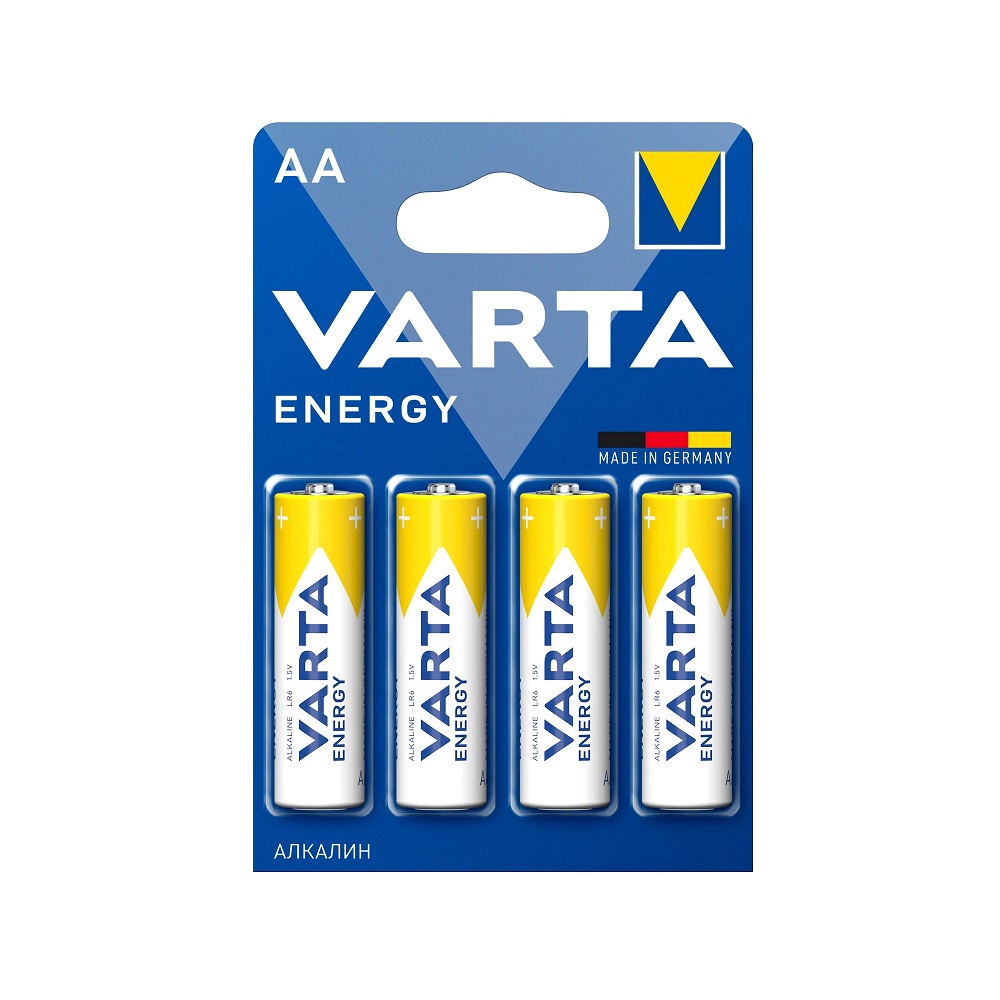 Батарейка VARTA ENERGY AA LR6 алкалин. уп-4 1шт