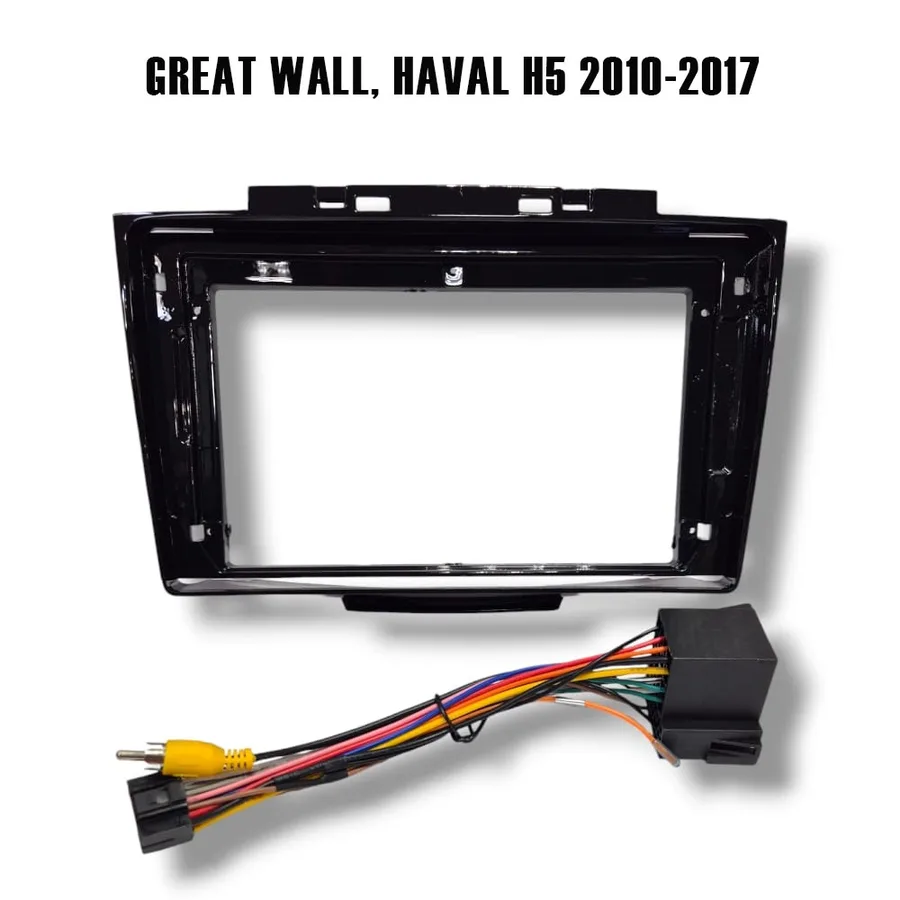 Установочный к-т для штатной а/м 9" GREAT WALL, HAVAL H5 2010-2017 + проводка