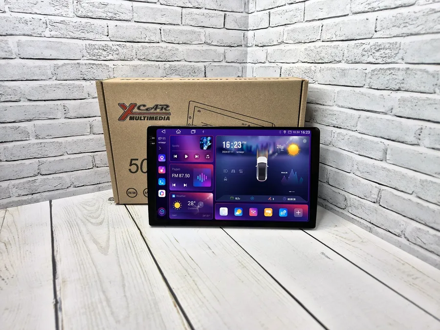 Автомагнитола XCar TS10S 2K (ANDROID 12) 10", 8-ядер./7862 8GB-ОЗУ, 256GB, 4G