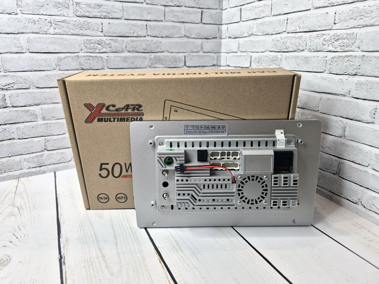 Автомагнитола XCar TS10S 2K (ANDROID 12) 10", 8-ядер./7862 8GB-ОЗУ, 256GB, 4G
