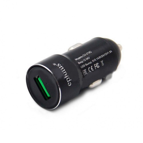 АЗУ USB порт eplutus CU-213Q быстр. заряд QC3.0