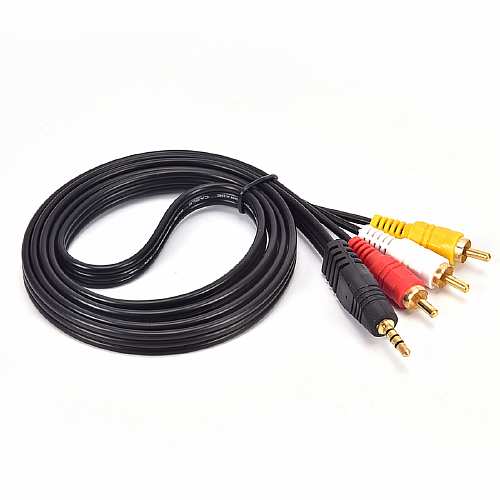 Провод 3.5 jack на 3RCA 1.5м
