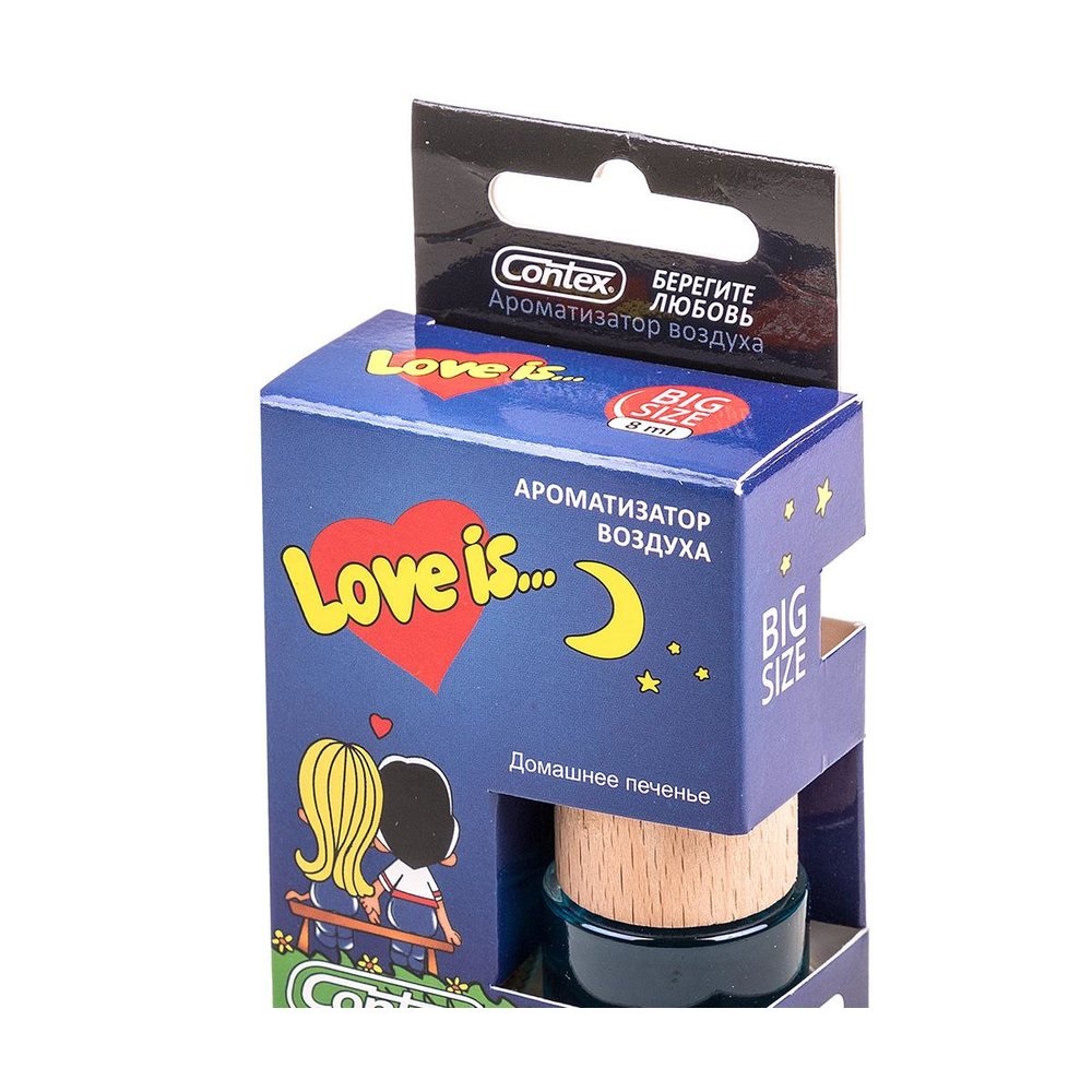 Дезодорант CONTRA "БУТЫЛОЧКА LOVE IS" Домашнее печенье