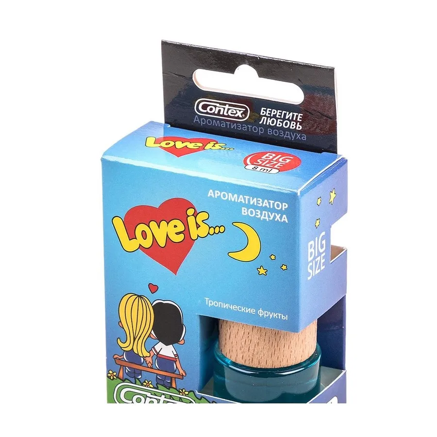 Дезодорант CONTRA "БУТЫЛОЧКА LOVE IS" Банан+Клубника