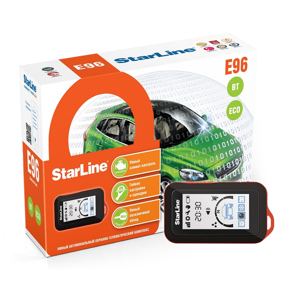 Сигнализация StarLine E96 BT ECO 2CAN+4LIN