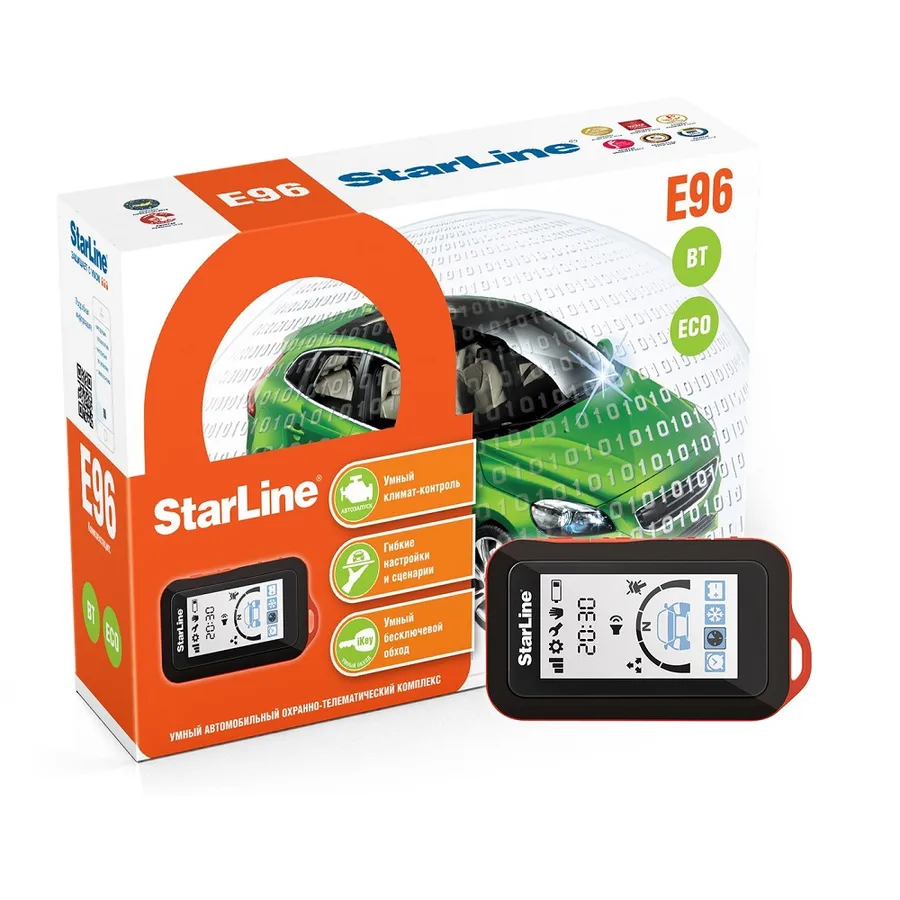 Сигнализация StarLine E96 BT ECO 2CAN+4LIN