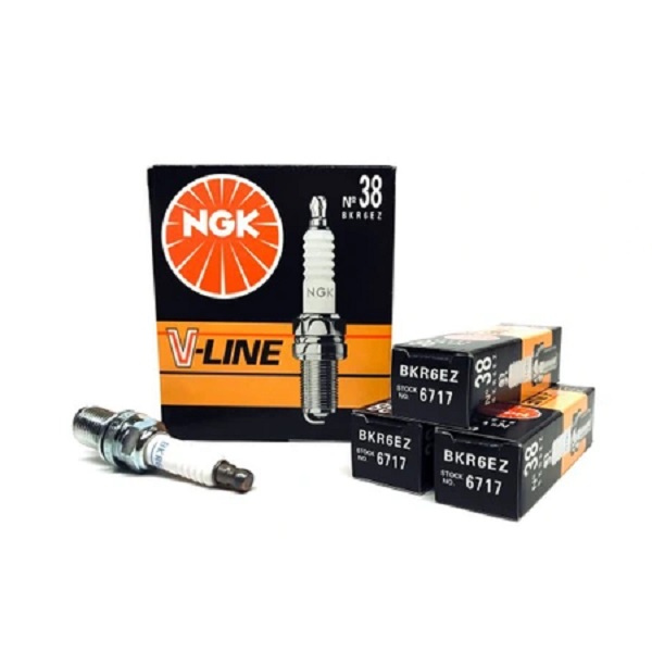 Свечи NGK V-line №38 6717 CITROEN, NISSAN, RENAULT (BKR6EZ)