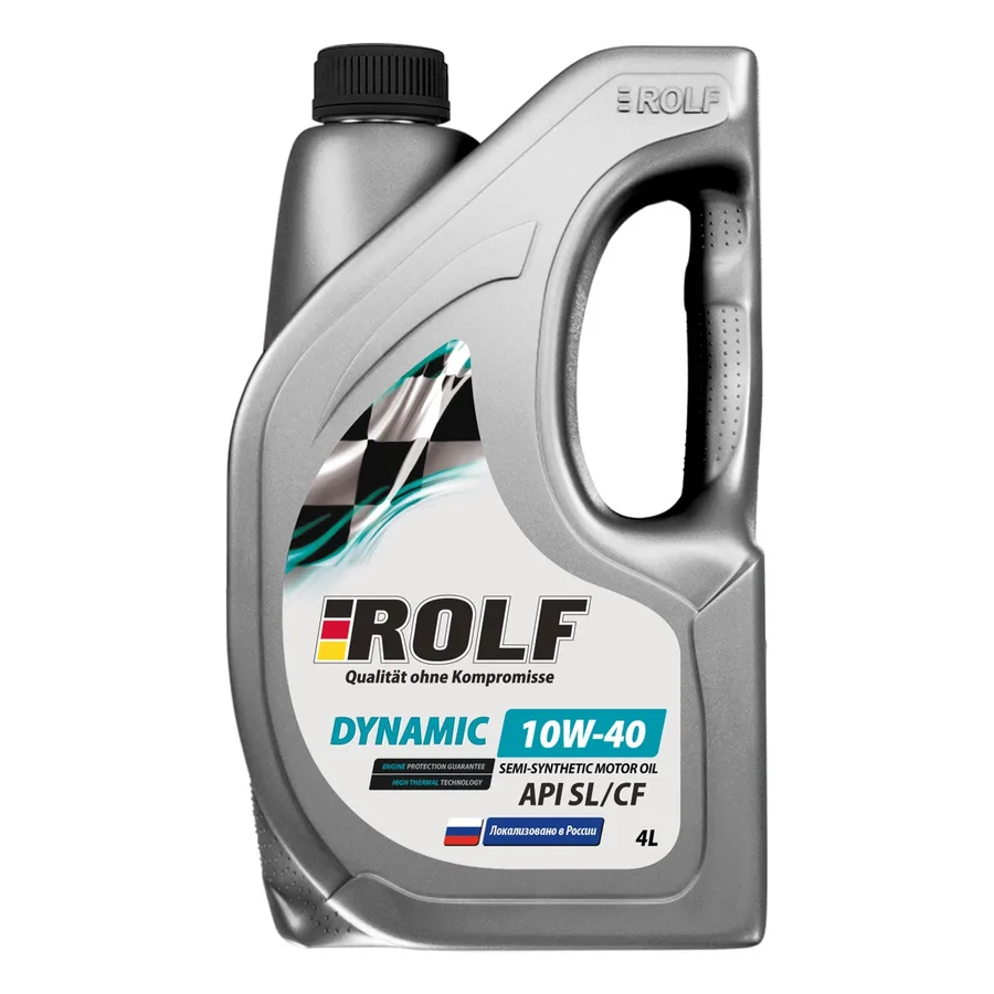 Масло моторное ROLF Dynamic 10w40 SL/CF 4л