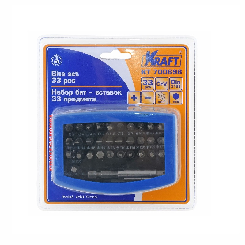 KRAFT Набор вставок 33пр