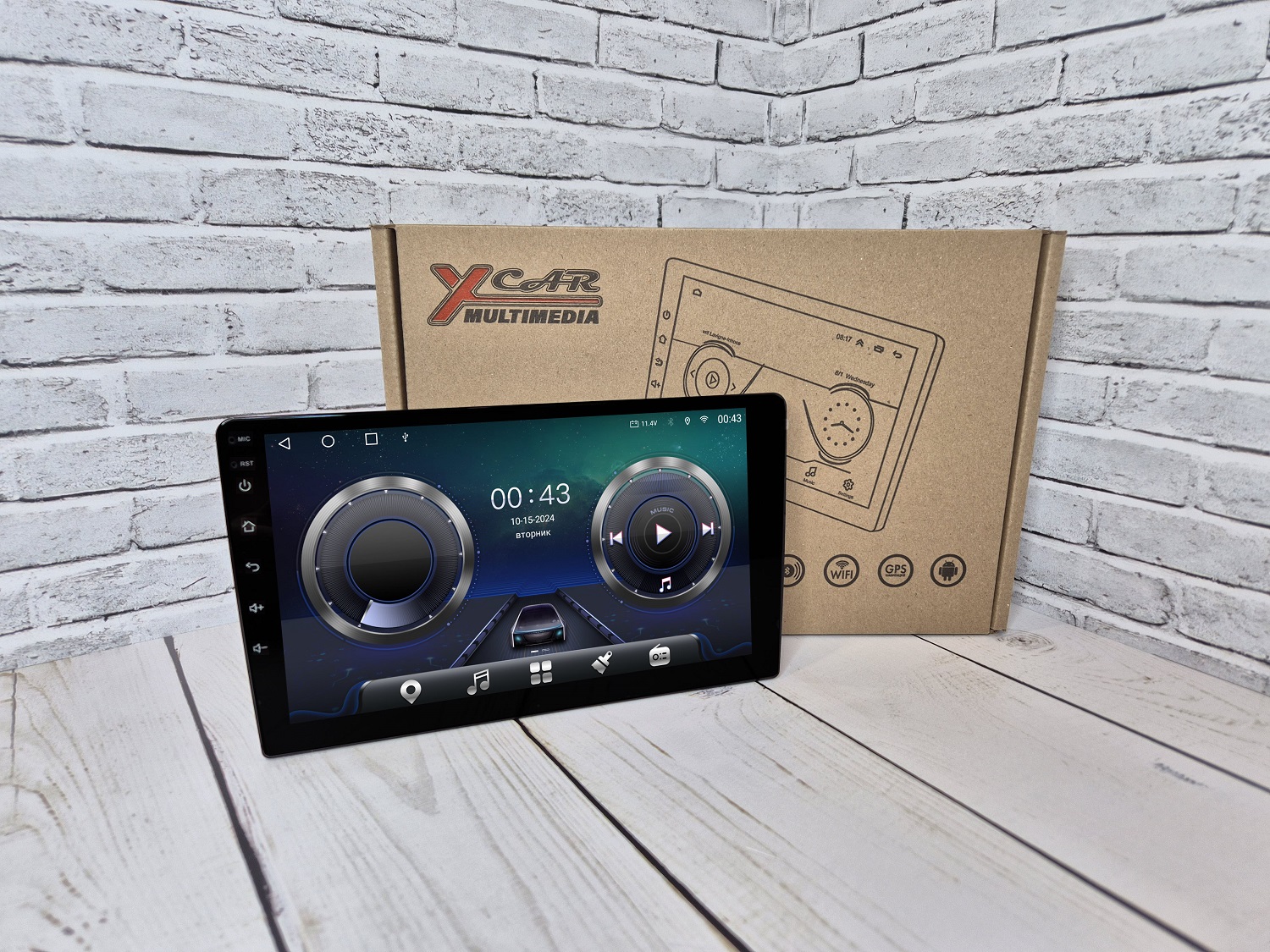Автомагнитола XCar TS10PRO QLED (ANDROID 12) 9", 8-ядер./7862 4GB-ОЗУ, 64GB, 4G