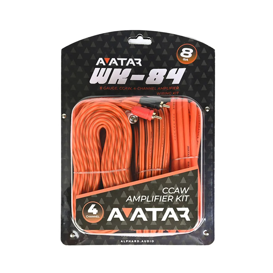 К-т проводов для усилителя AVATAR WK-84 4кан.