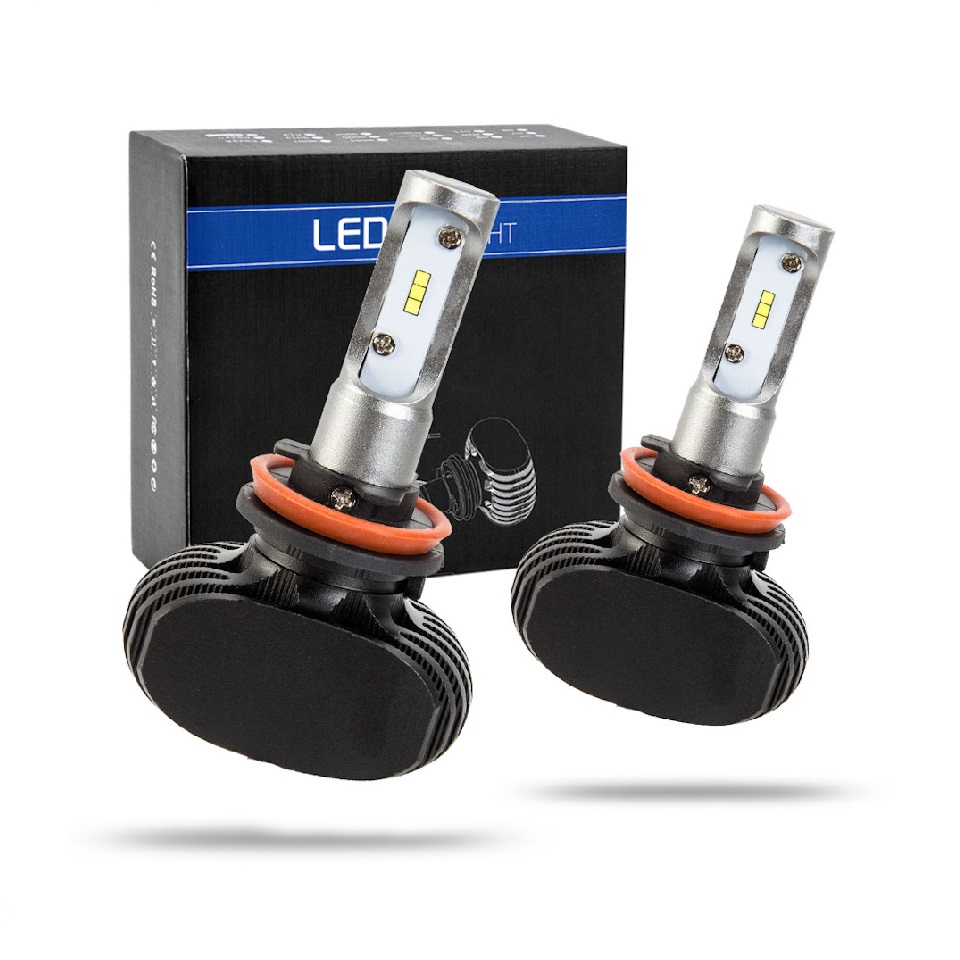 Лампа диодная S1 12-24V H11 3800lm К-т