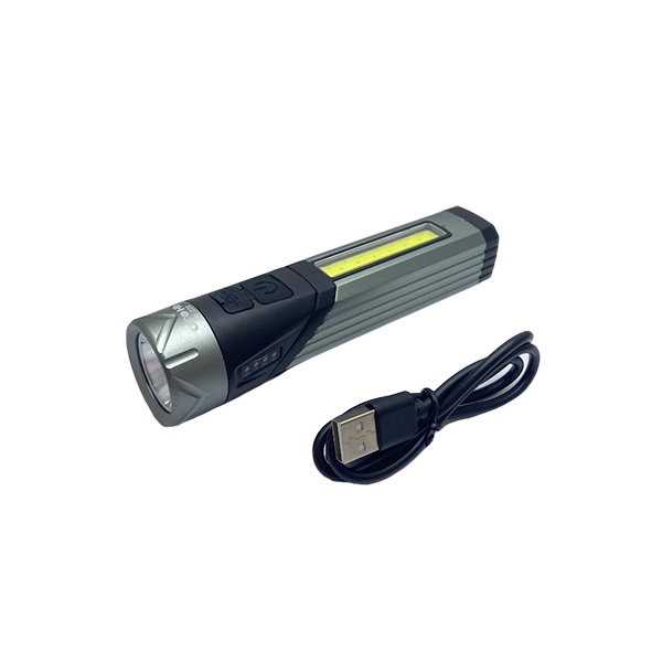 Фонарик Огонь H-226-P70 поворотный с магнитом TYPE-C