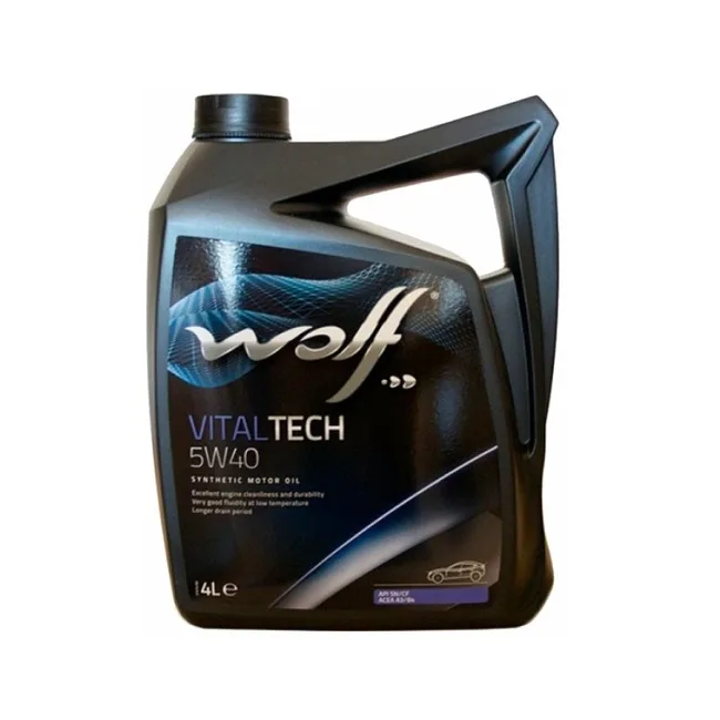 Масло моторное WOLF VITALTECH 5w40 A3/B4 4л