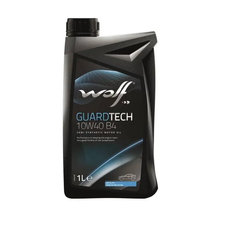 Масло моторное WOLF GUARDTECH 10w40 A3/B4 1л