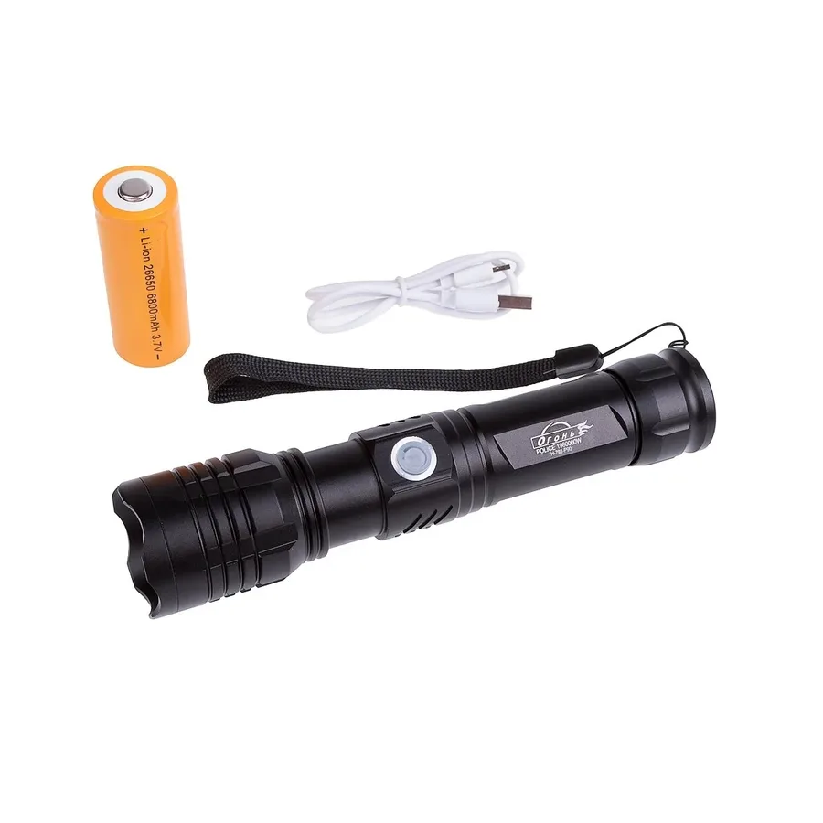 Фонарик zoom (Type-c USB) 792-P90