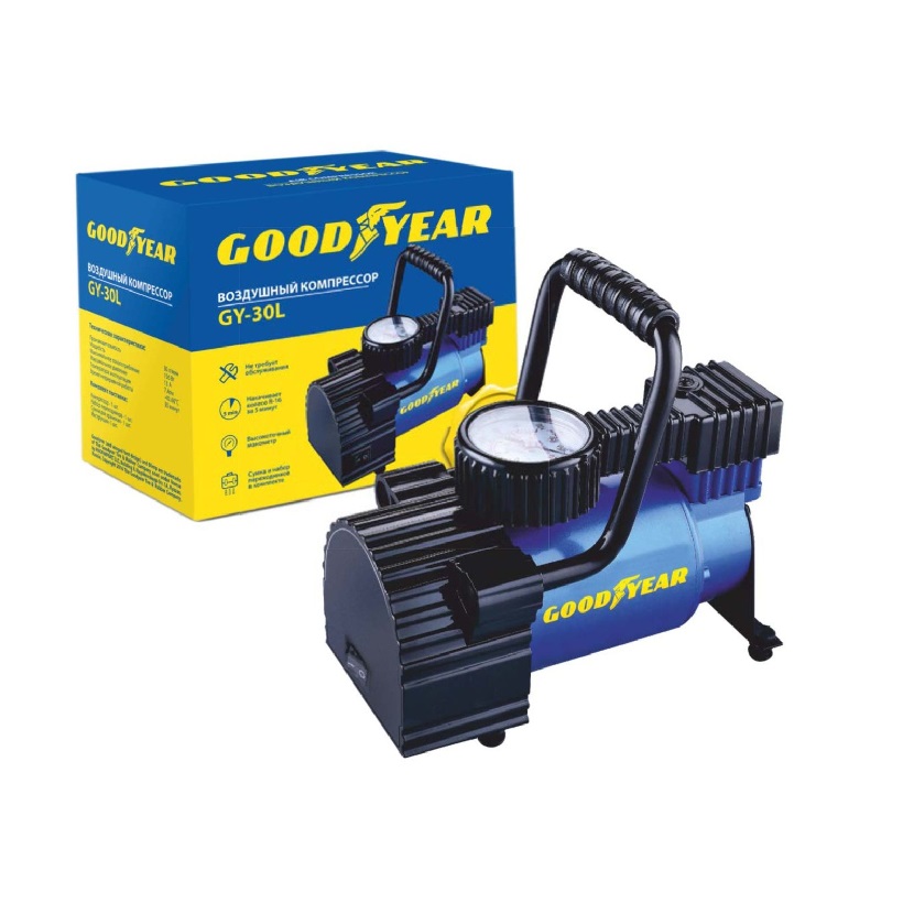 Компрессор Goodyear GY-30L 30л/мин GY000101