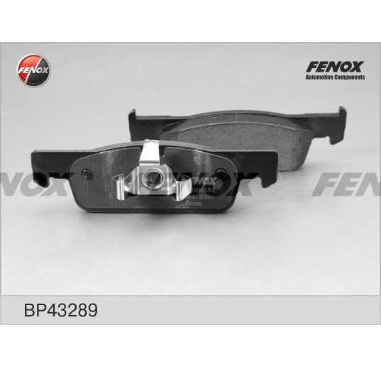 Колодки торм. перед. FENOX BP43289 Logan II 16-клап. ABS