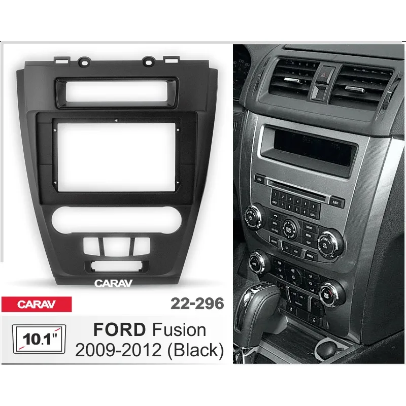 Рамка 10" CARAV 22-296 Ford Fusion 2009-2012 (черный)