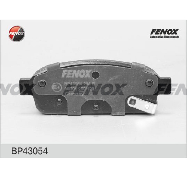 Колодки торм. зад. FENOX BP43054 Cruze, Opel Astra J, Zafira