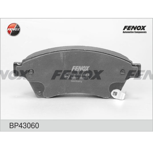 Колодки торм. перед. FENOX BP43060 Chevrolet Cruze. Opel Astra J. Zafira