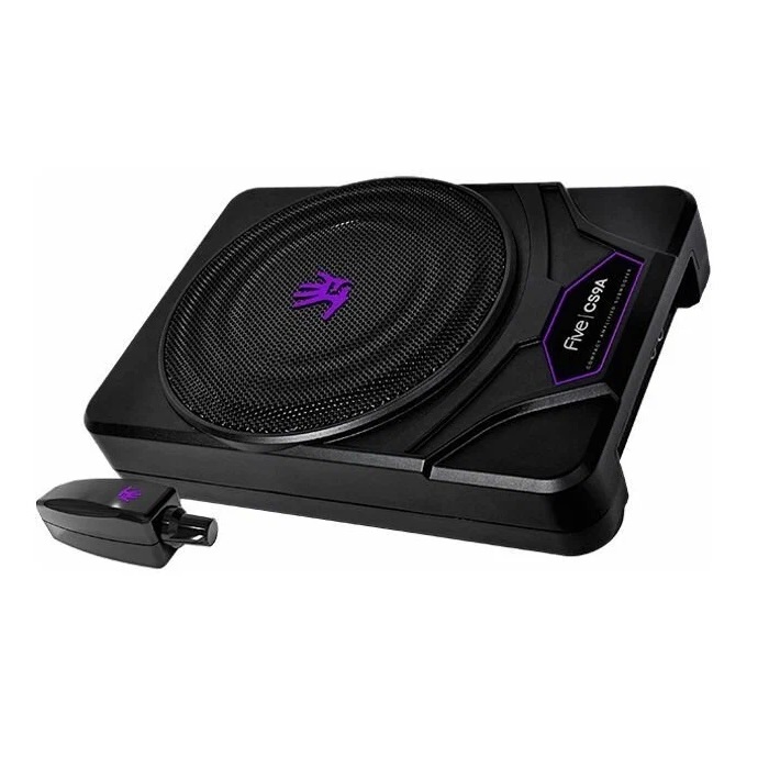 Сабвуфер FIVE CS9A 9" 23см Активный под сидение 150Вт BassBoost