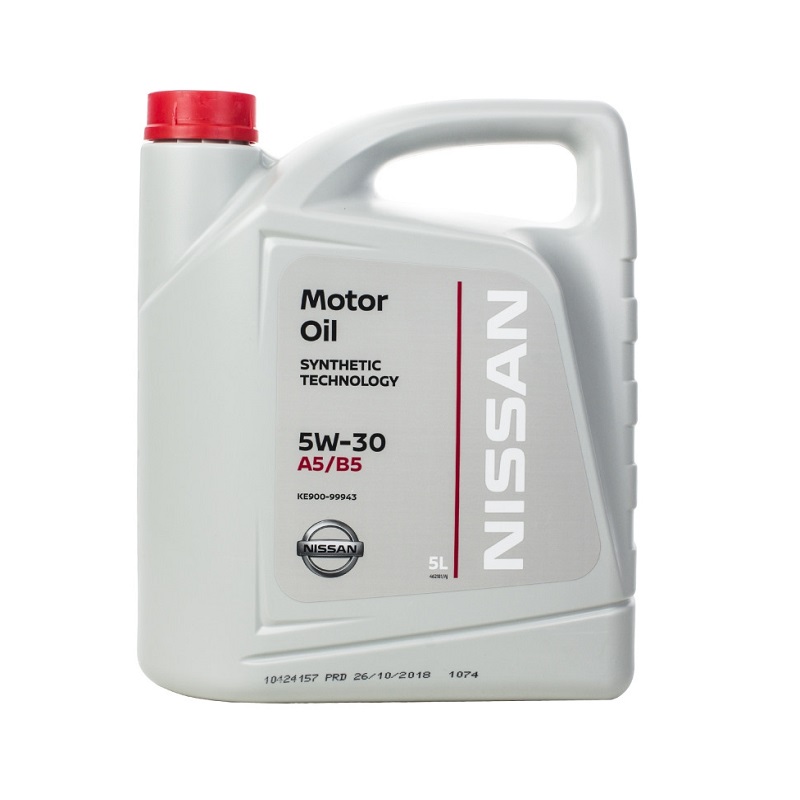 Масло моторное Nissan 5W30 A5/B5 KE900-99943 5л