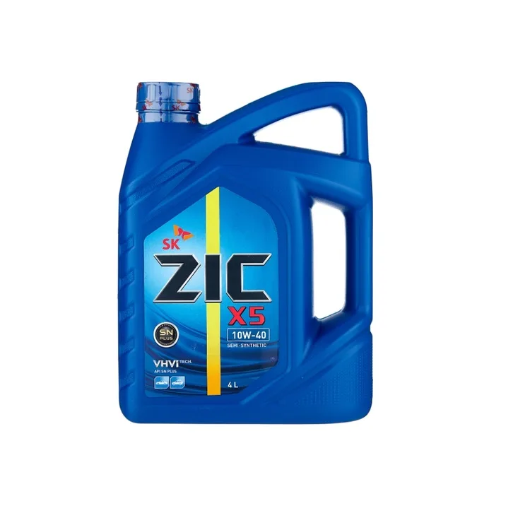 Масло моторное ZIC X5 10w40 A3/B4 4л