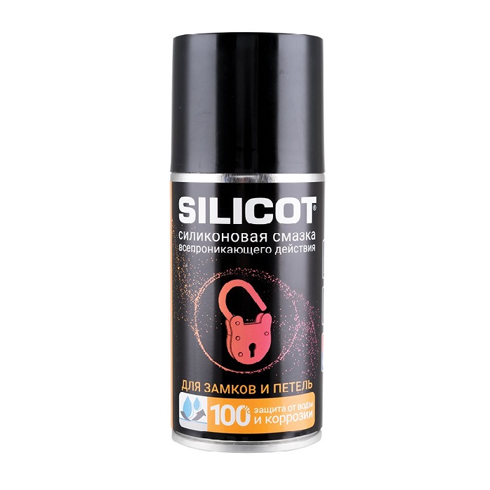 ВМП Смазка Silicot Spray для замков и петель 210мл 02708