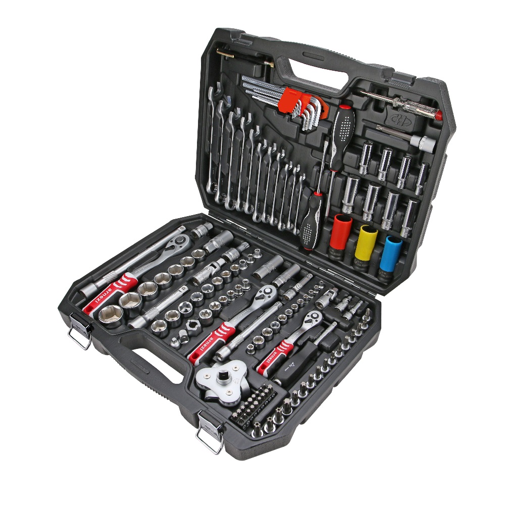 ARNEZI R0900127 Набор инструментов 127пр. 1/4" DR, 1/2" DR, 3/8" DR