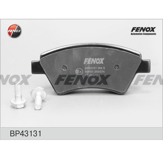 Колодки торм. перед. FENOX BP43131 Renault Megane, Scenic II, Kangoo