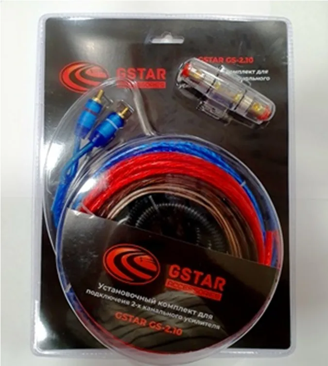 К-т проводов для усилителя GSTAR GS-2.10