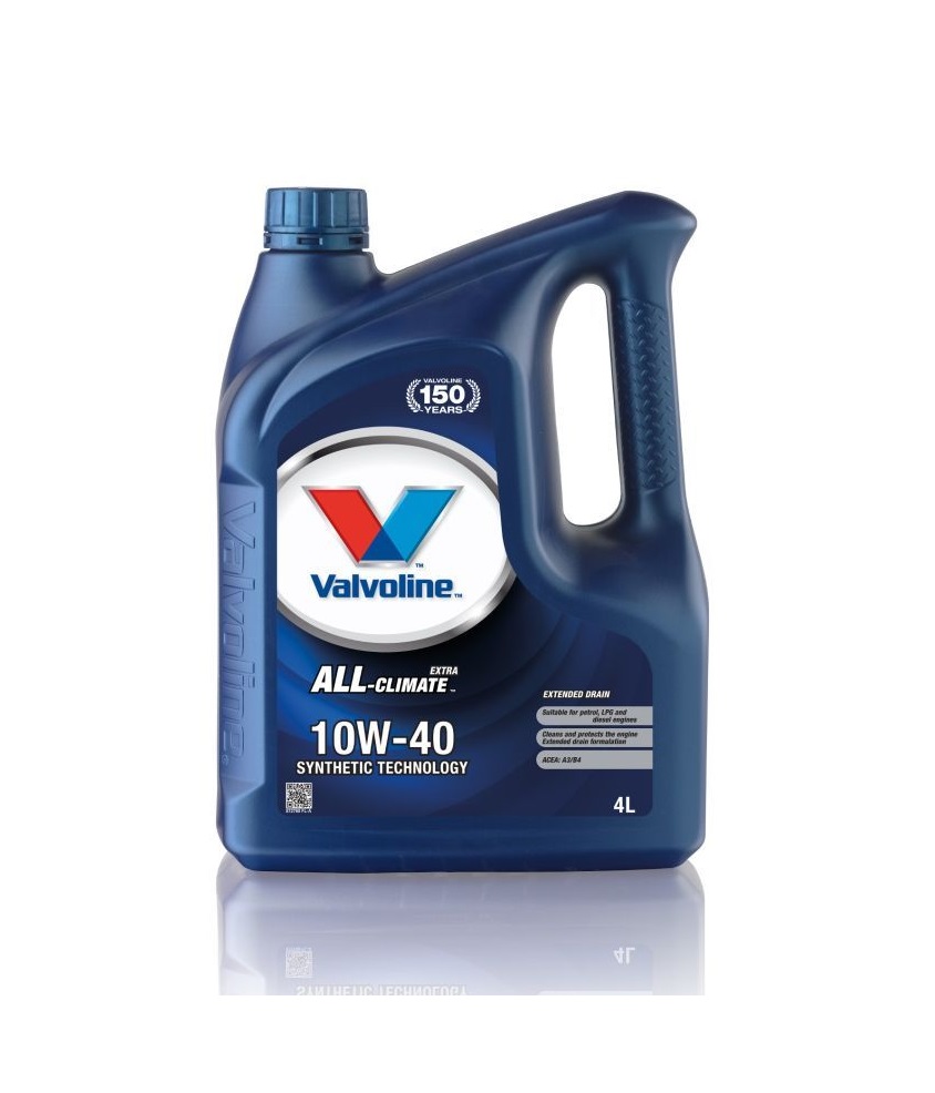 Масло моторное Valvoline ALL Climate Extra 10w40 A3/B4 п/с 4л