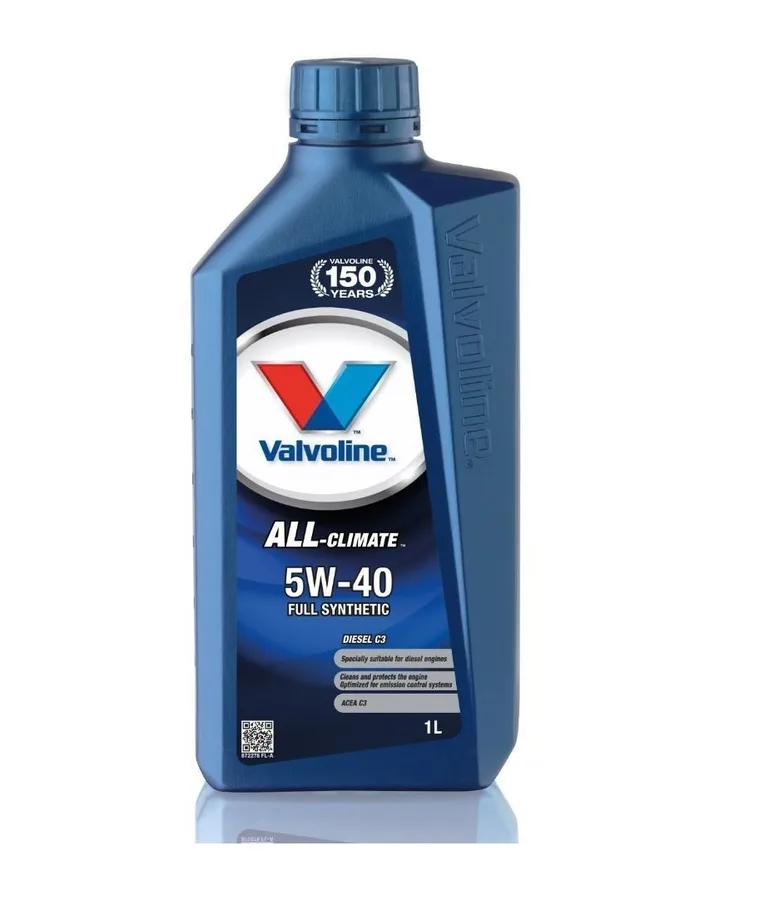 Масло моторное Valvoline ALL Climate Extra 5w40 A3/B4 п/с 1л