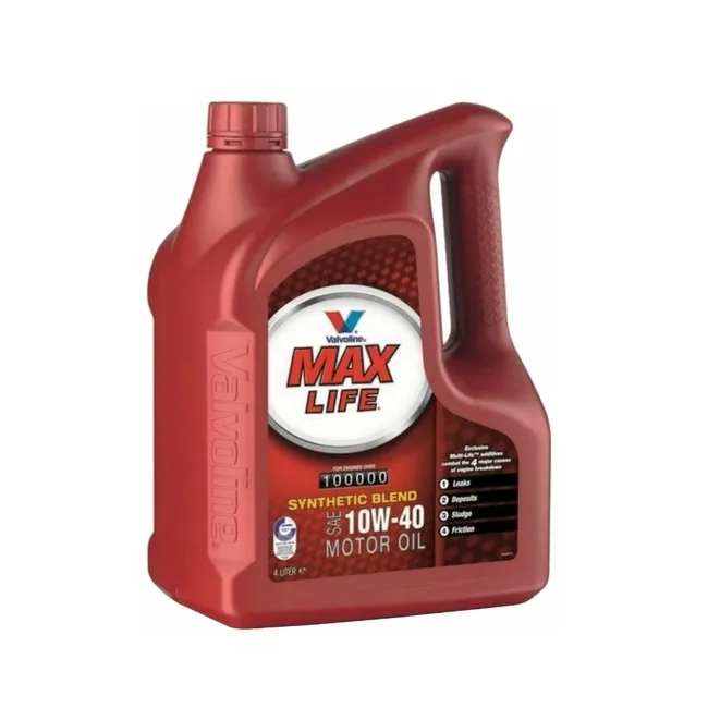 Масло моторное Valvoline Max Life 10w40 A3/B4 п/с 4л