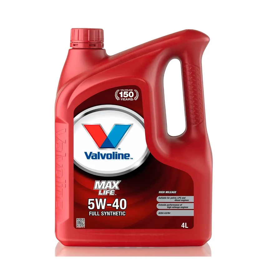 Масло моторное Valvoline Max Life 5w40 A3/B4 синт. 4л